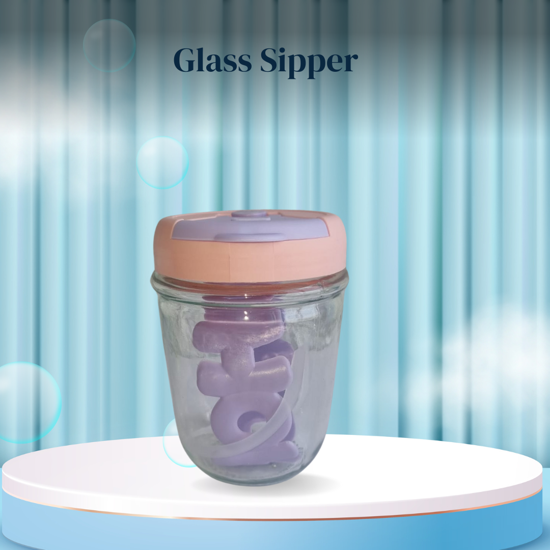 Cute Glass Sipper