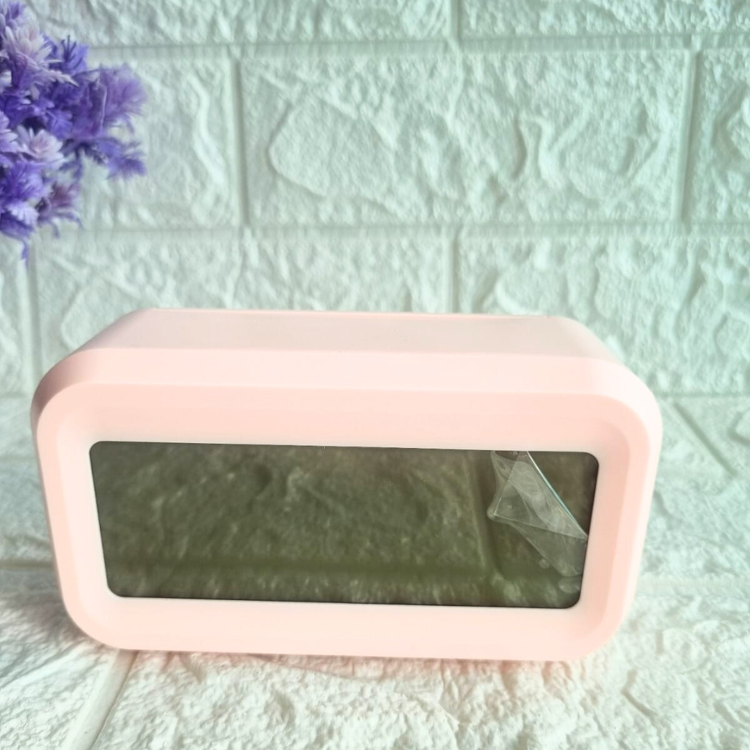LCD Digital Clock (Pink)