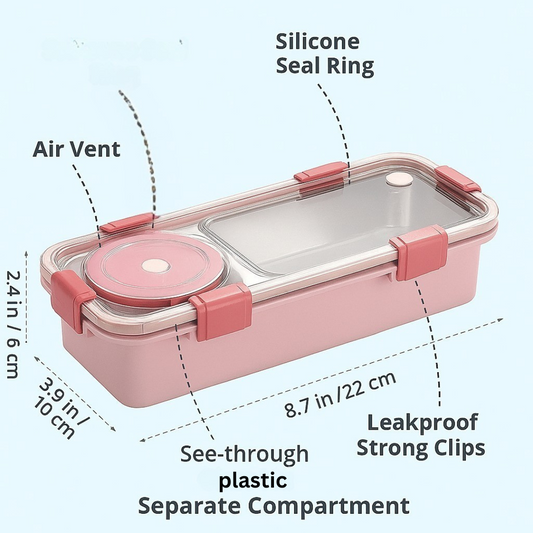 Cute Stainless Steel Lunch Box