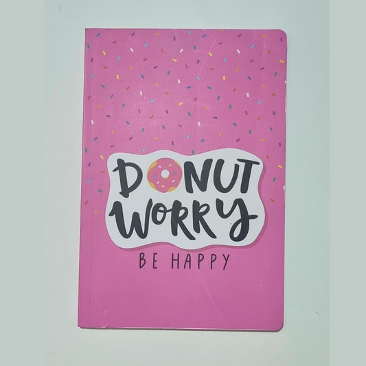 Donut Print Note book