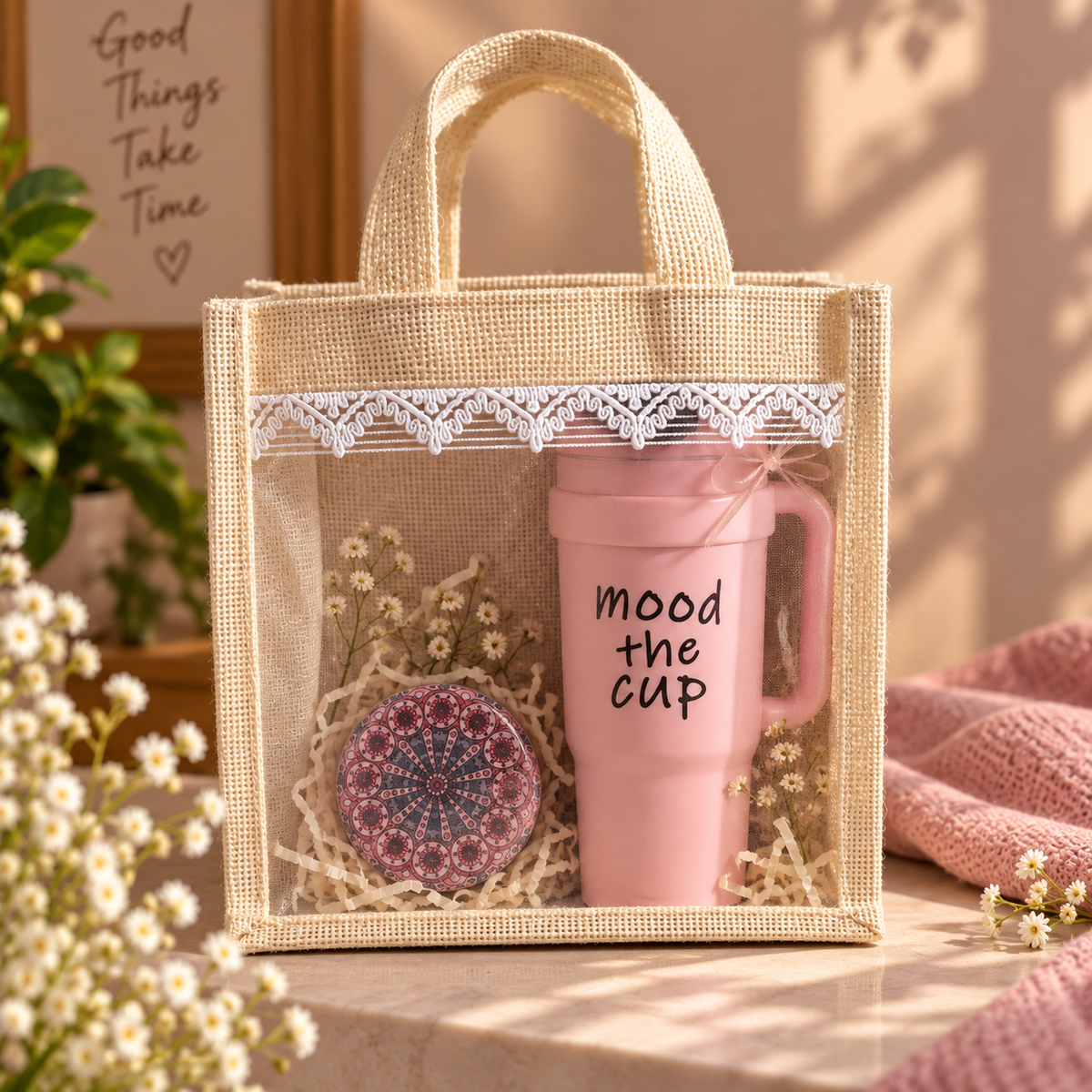 Festive Tumbler Candle Gift Hamper