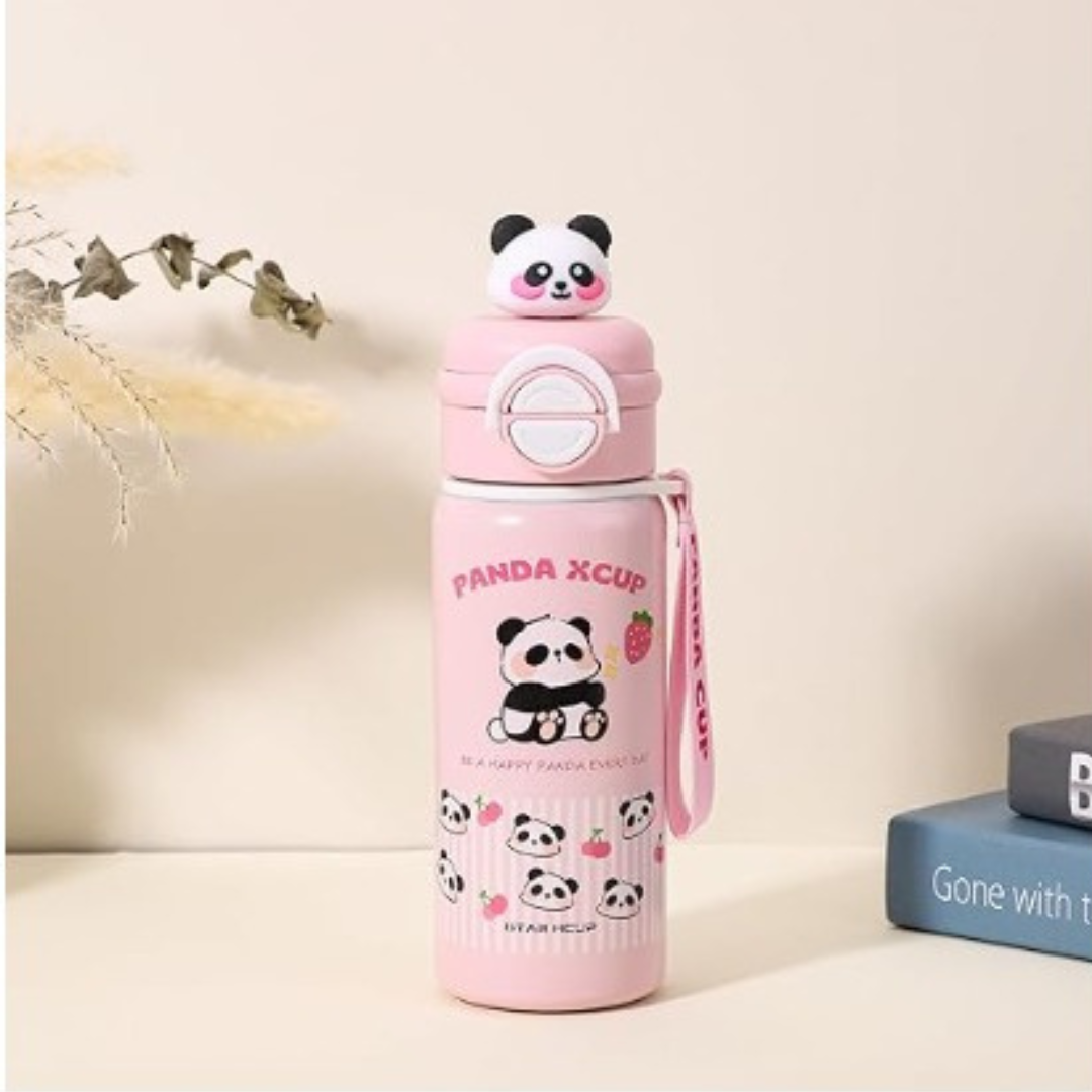 Panda Stainless Steel Bottle(600ml)
