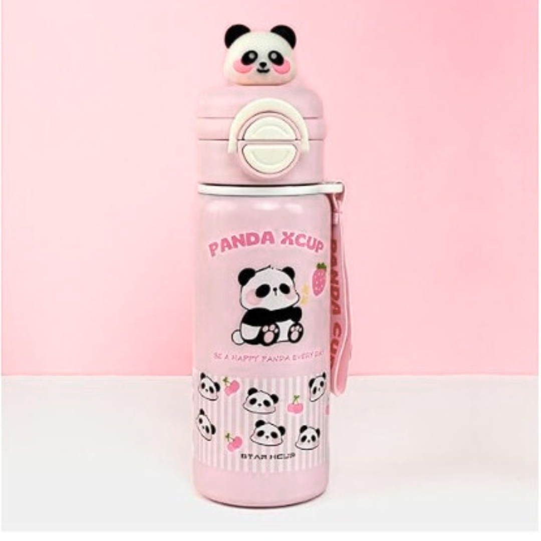 Panda Stainless Steel Bottle(600ml)