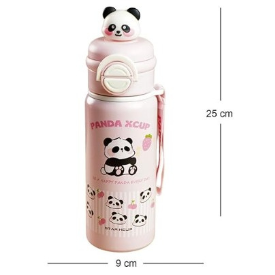 Panda Stainless Steel Bottle(600ml)