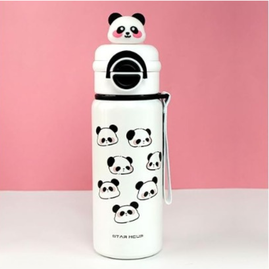 Panda Stainless Steel Bottle(600ml)