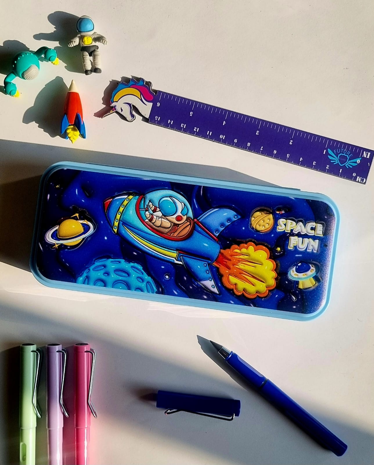 Rocket Pencil Box