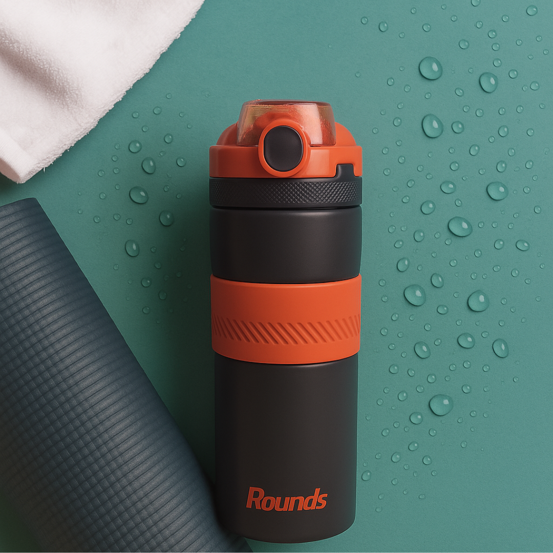 Stainless Steel Round Bottle