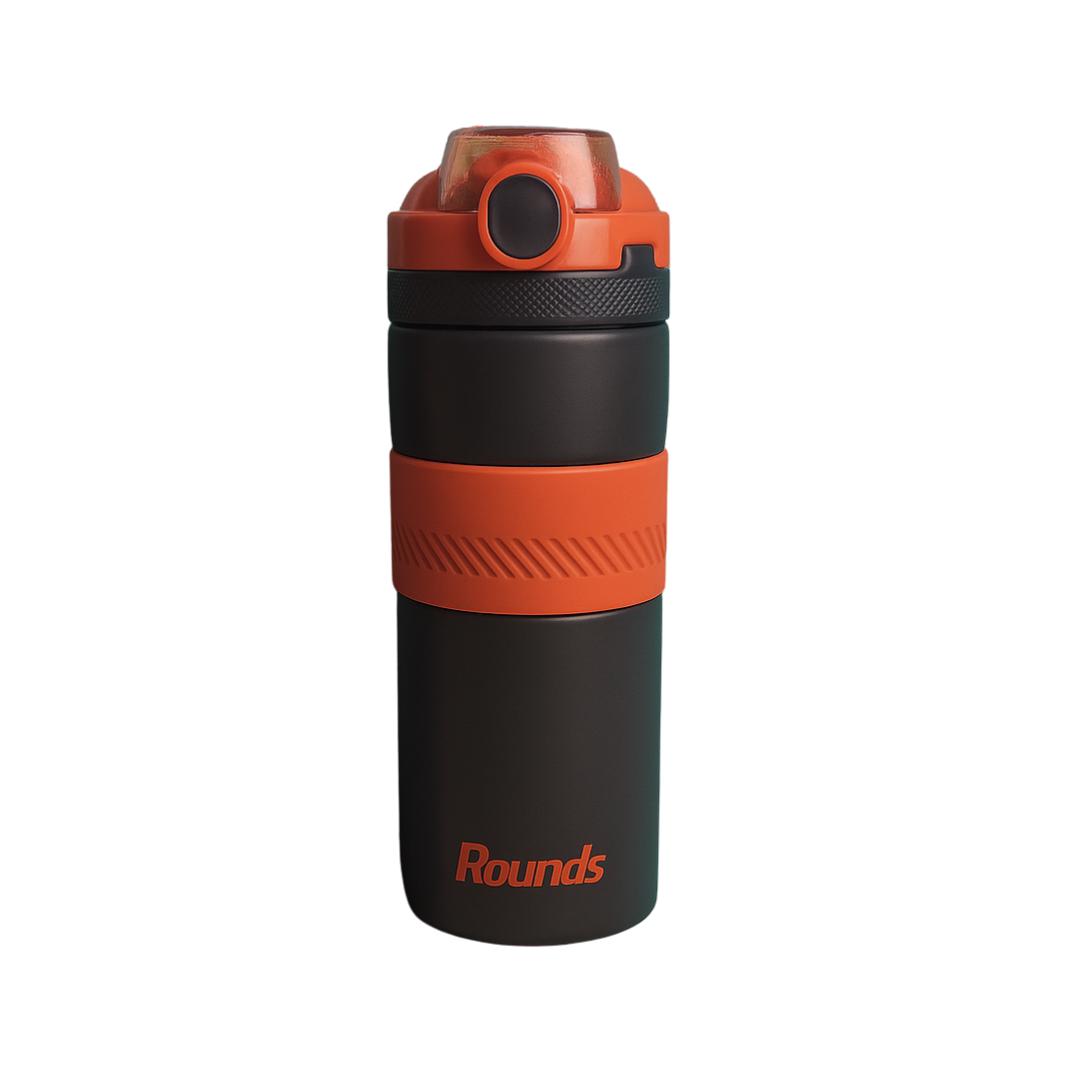 Stainless Steel Round Bottle