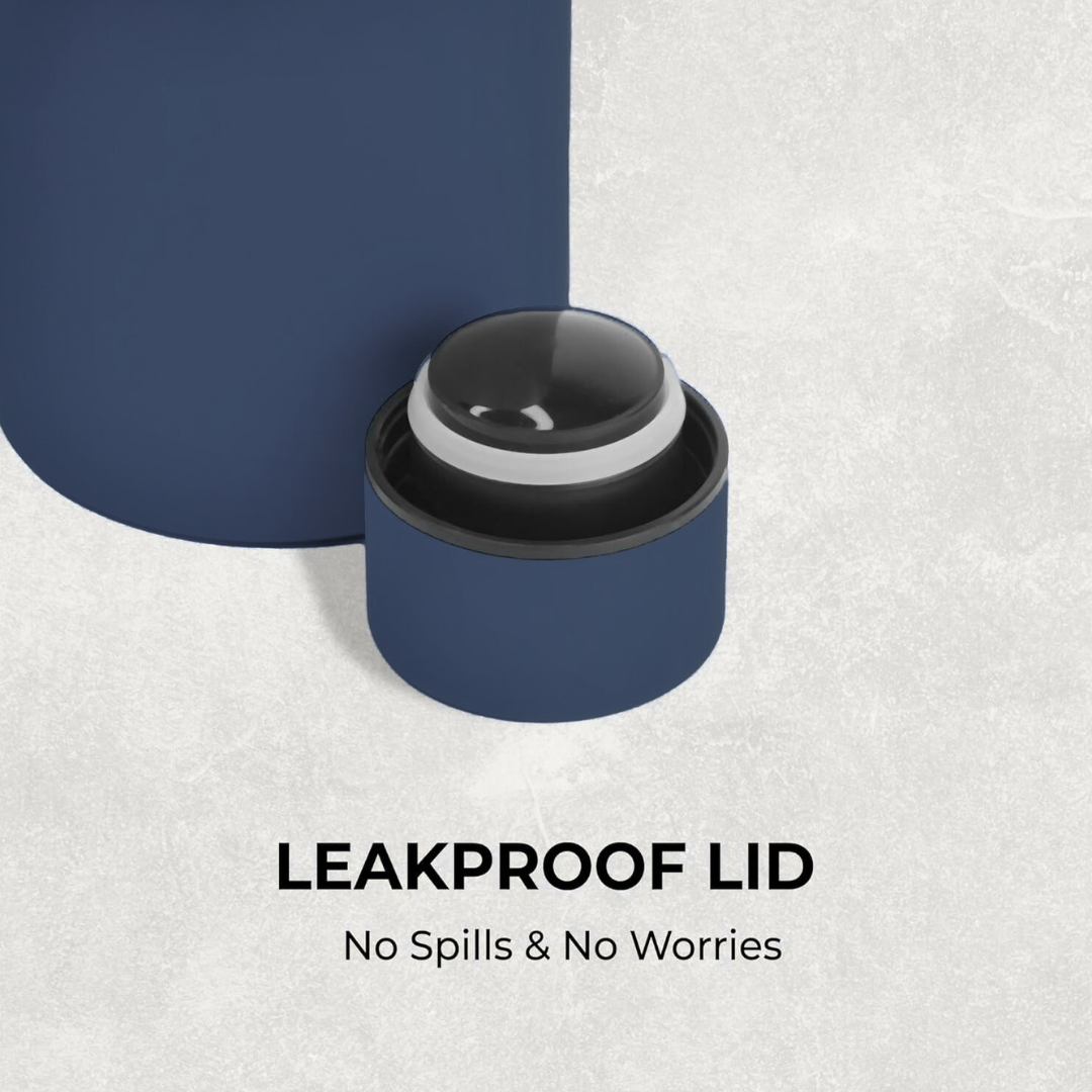 Kids School Essentials Combo | Steel Water Bottle & Lunch Box