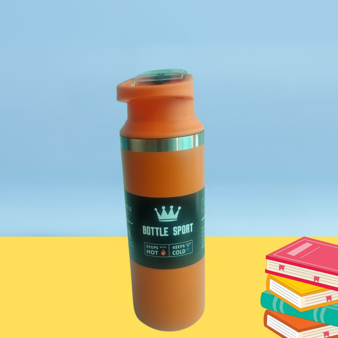 Stainless Steel Bottle Orange (500ml)