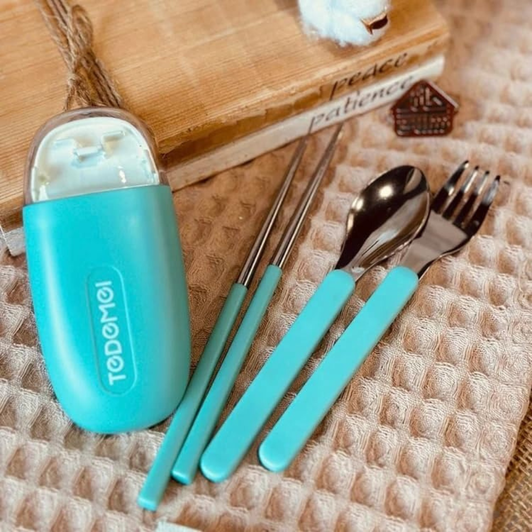 Compact Travel Cutlery Set