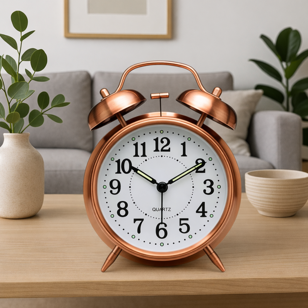 Classic Twin Bell Alarm Clock