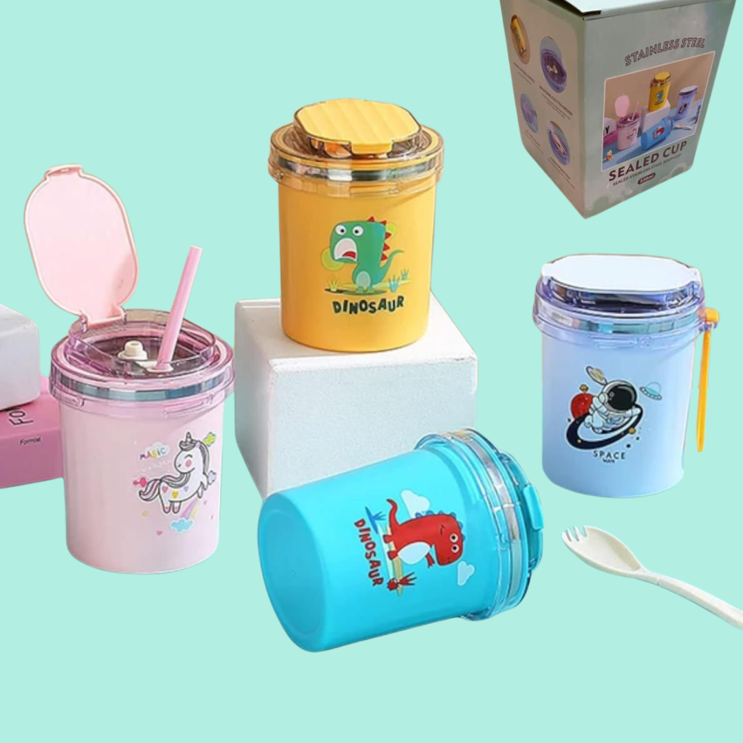 Stainless steel soup cup