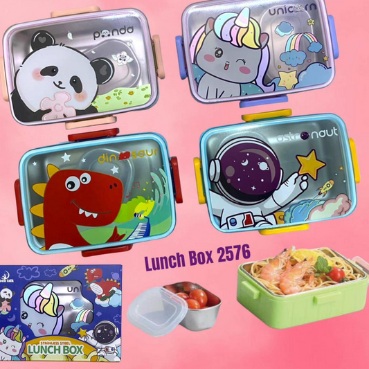 Dino Print Compact Lunch Box