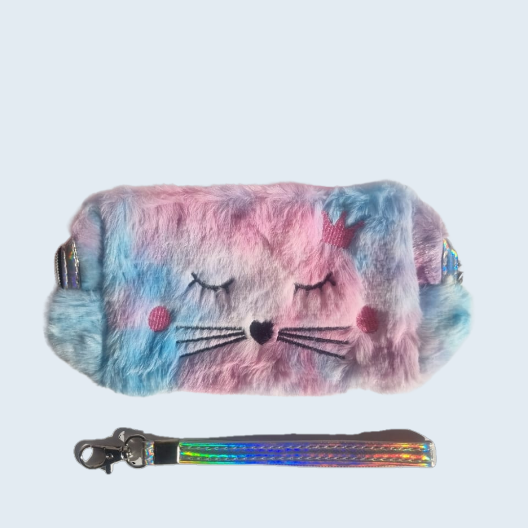 Feather multipurpose pouch cat