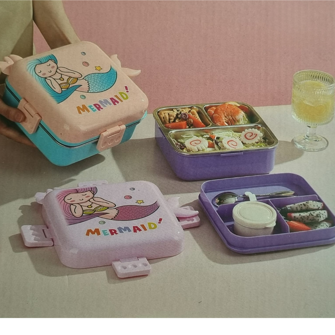 Mermaid Theme Bento Lunch Box