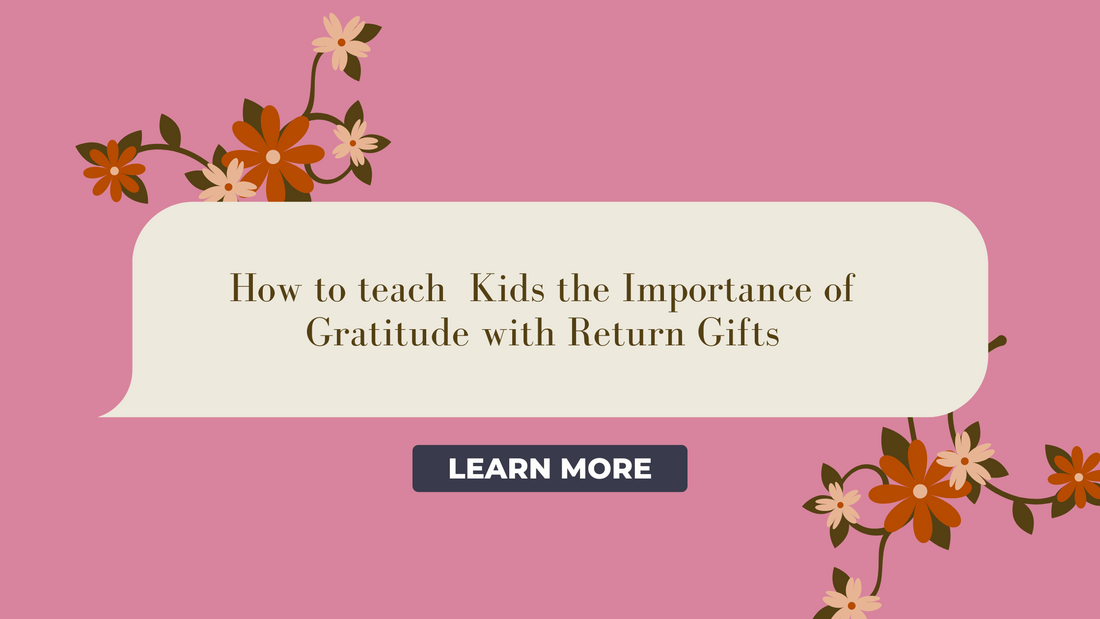 Teaching of gratitude to kids