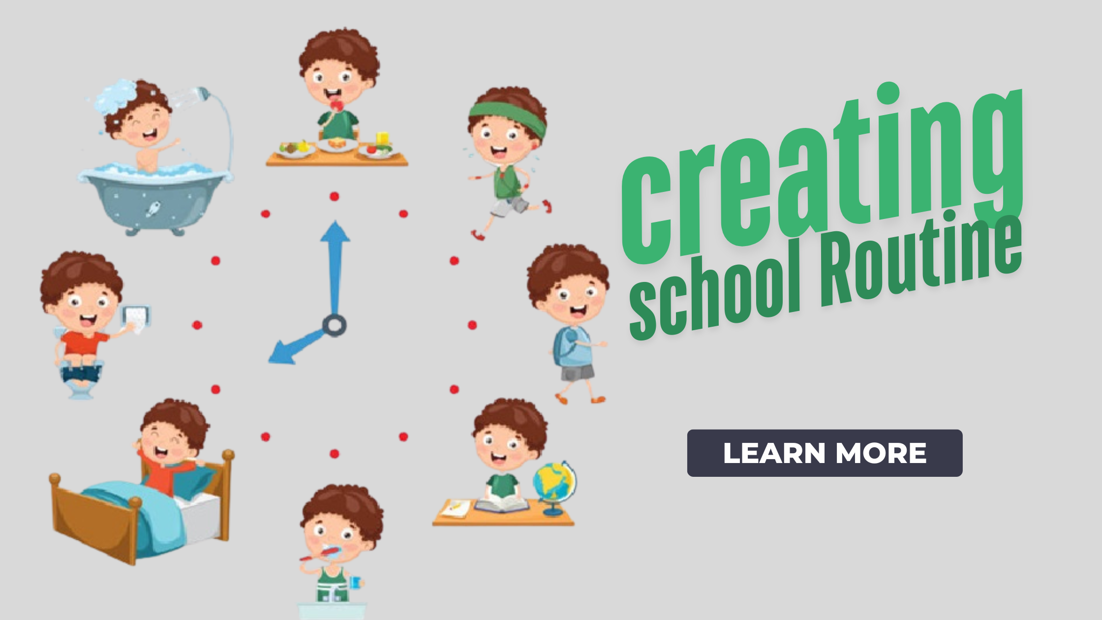 Education School Routine Creating a School Routine Tips – Kyoto Bag