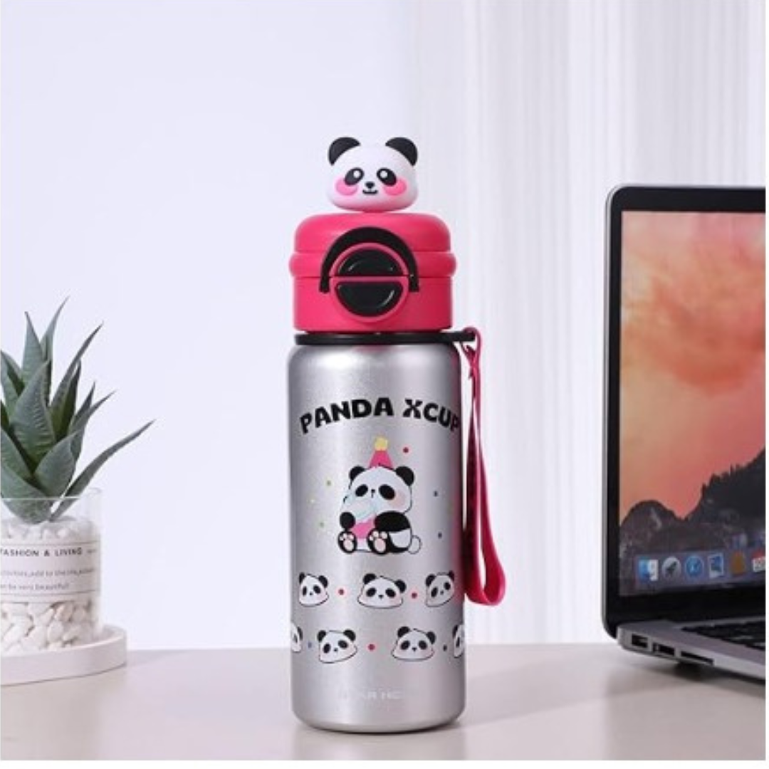Panda Stainless Steel Bottle(600ml)