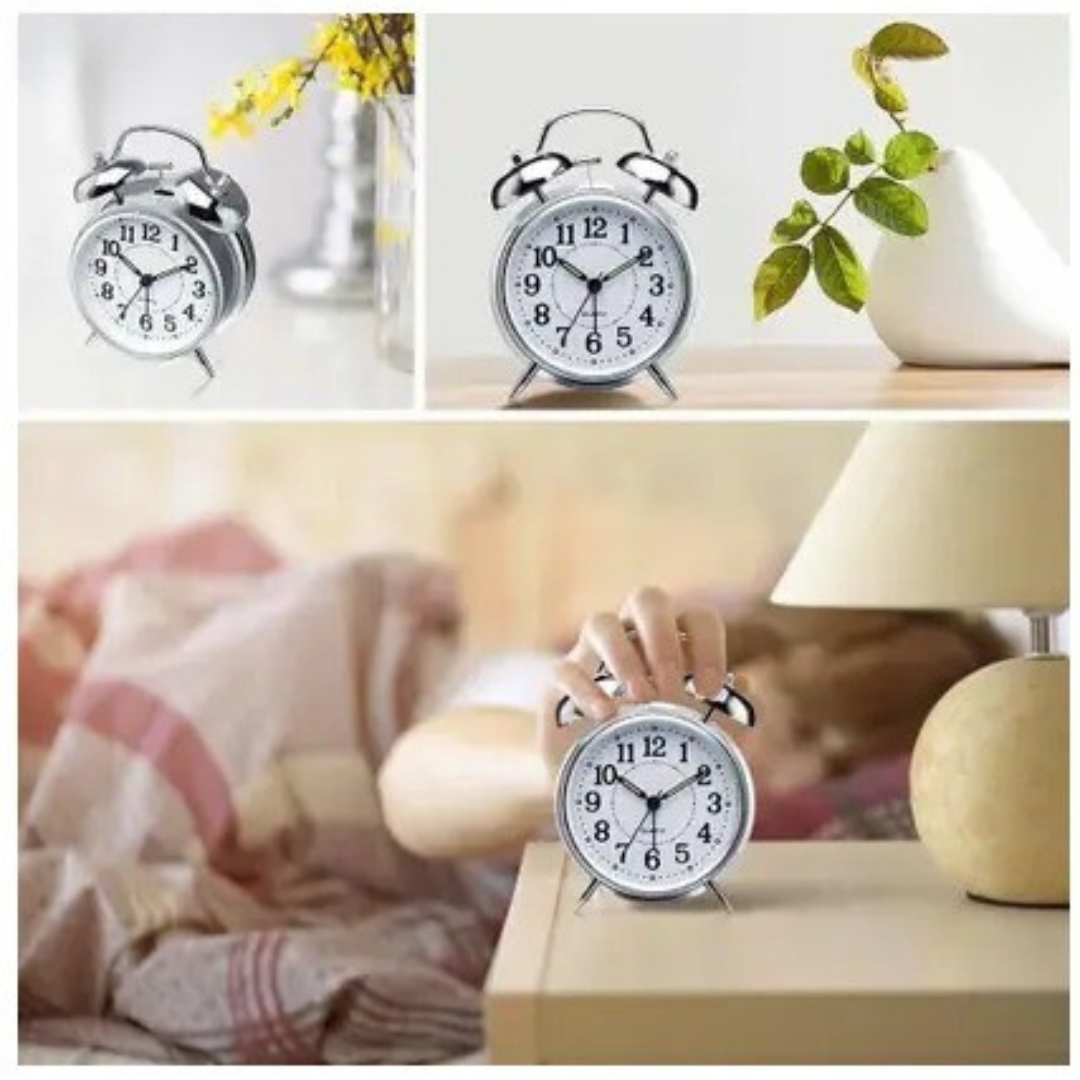 Classic Twin Bell Alarm Clock
