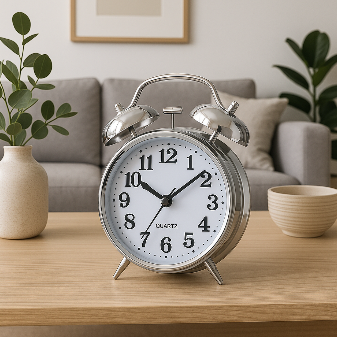 Classic Twin Bell Alarm Clock