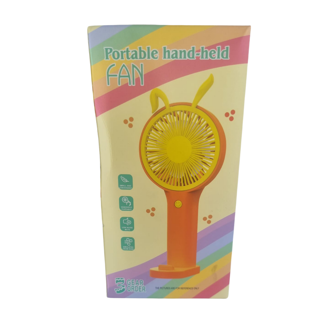 Rechargeable Mini Cool Fan With Mobile Holder