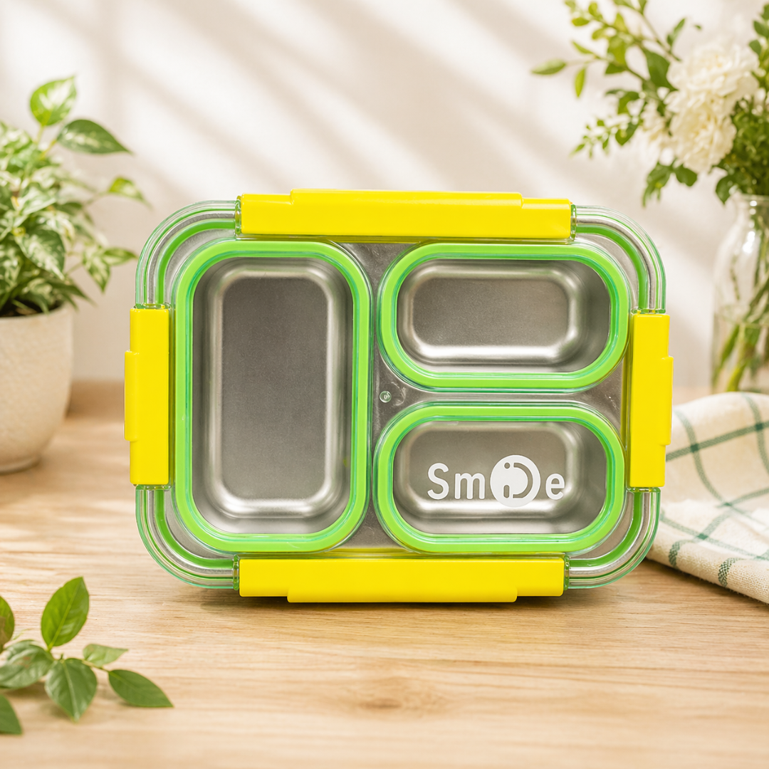 Smile Print Bento Lunch Box