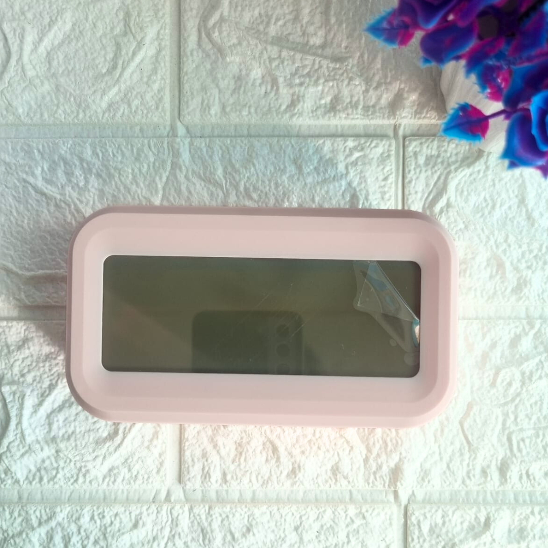 LCD Digital Clock (Pink)