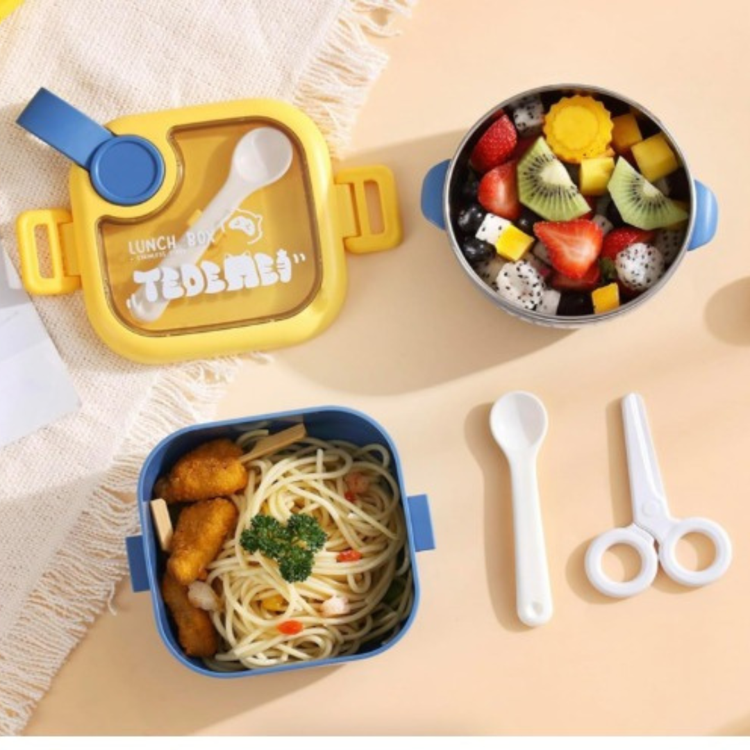 Kids Snack & Fruit Container Lunch Box