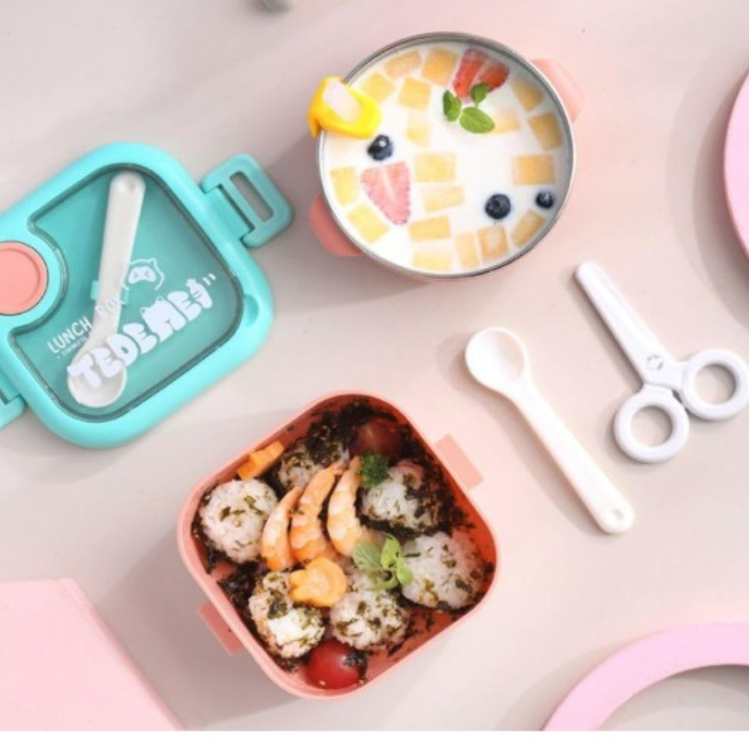 Kids Snack & Fruit Container Lunch Box