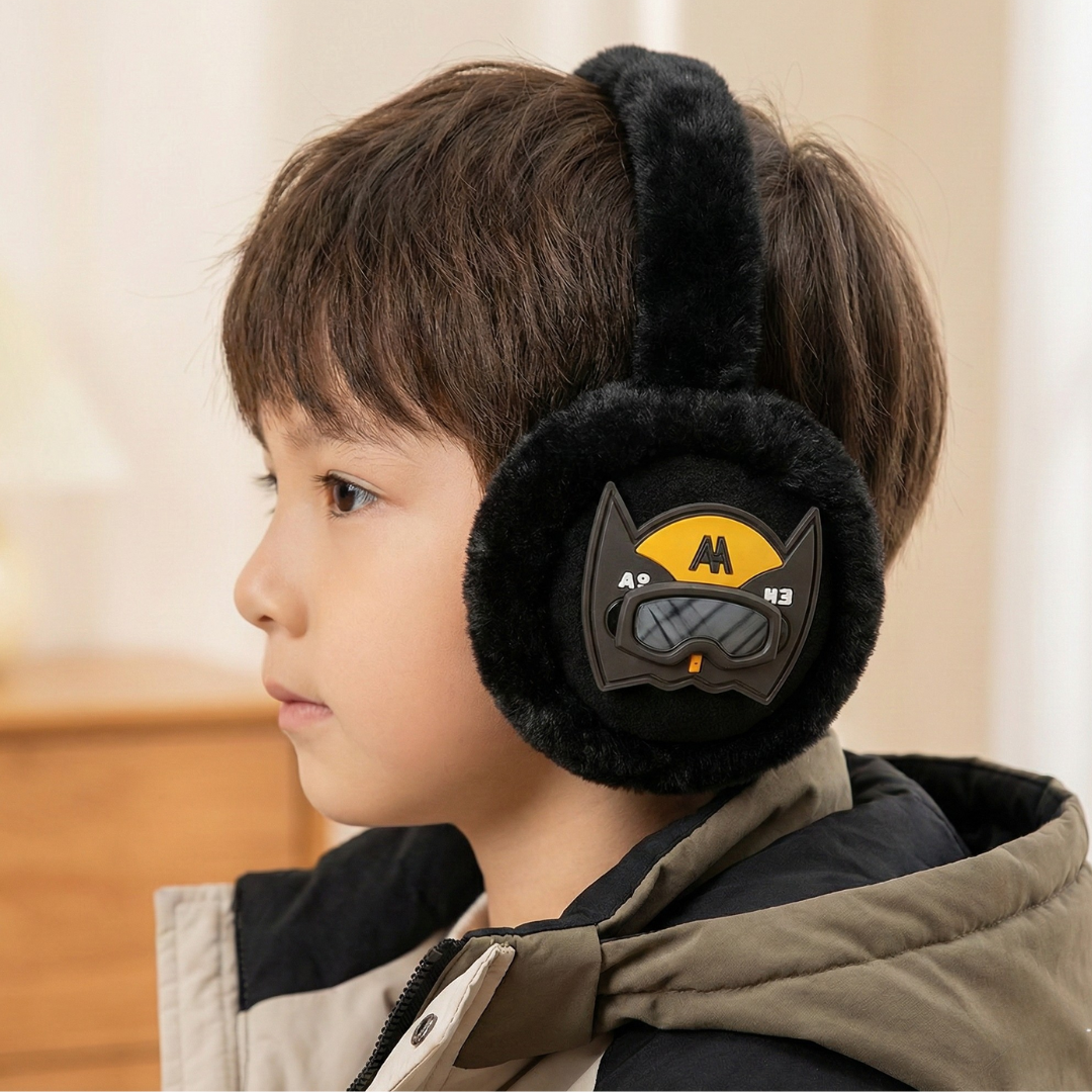 Kids Superhero Winter Ear Muffs