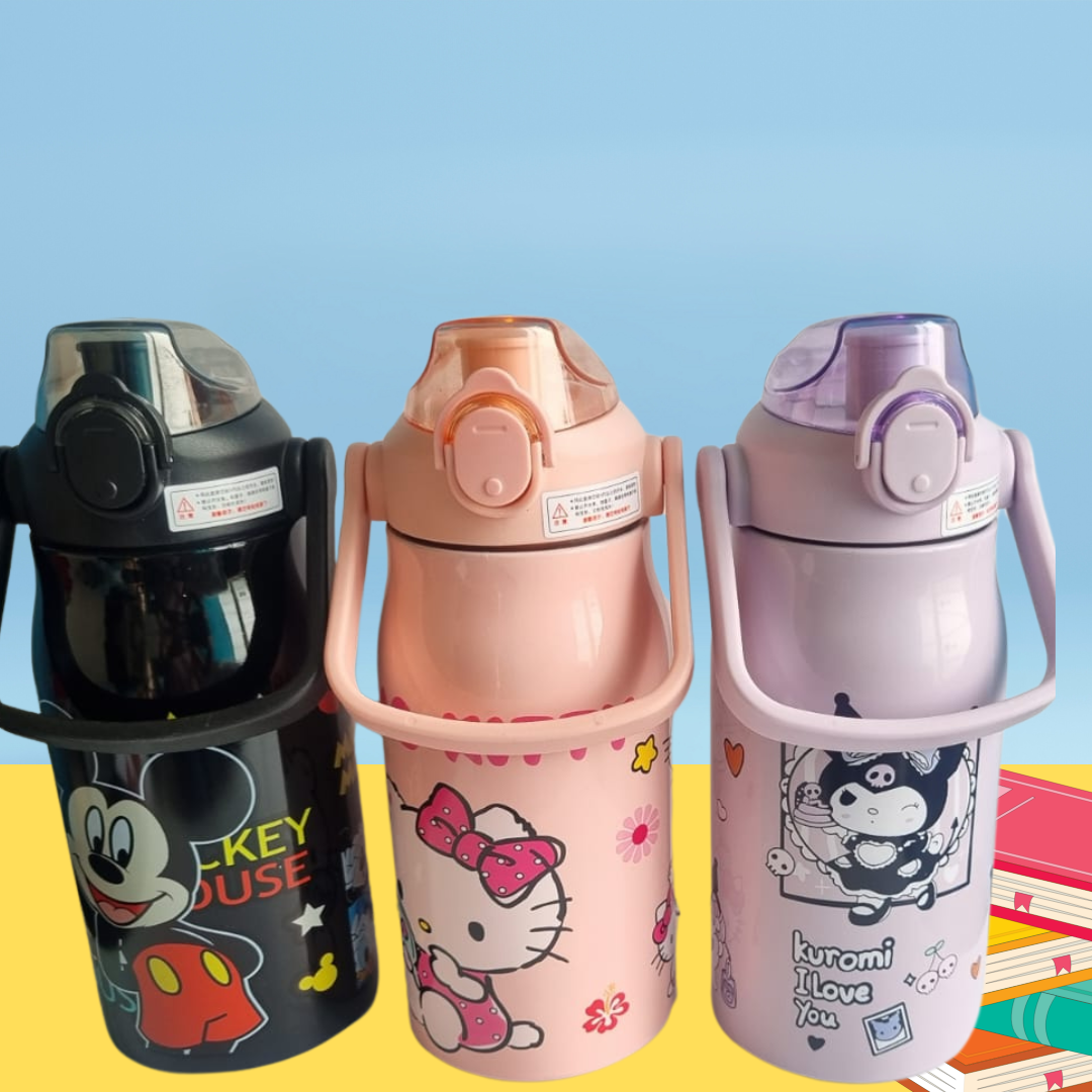 Kuromi Print Insulated  Bottle (1000ml)