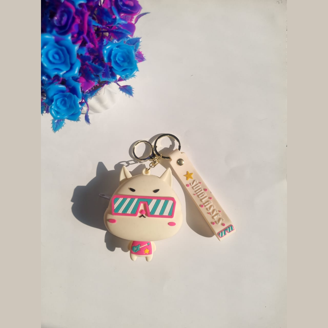 Cat Coin Pouch Keychain