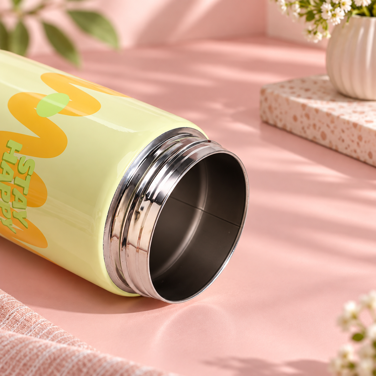 Happy Kids Straw Water Bottle