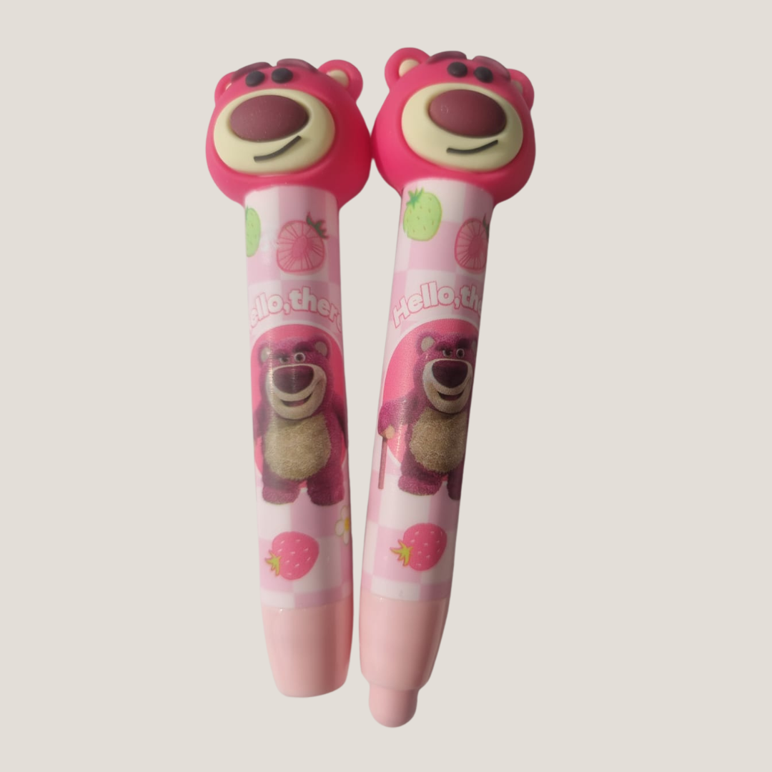 Clutch Strawberry Bear Eraser