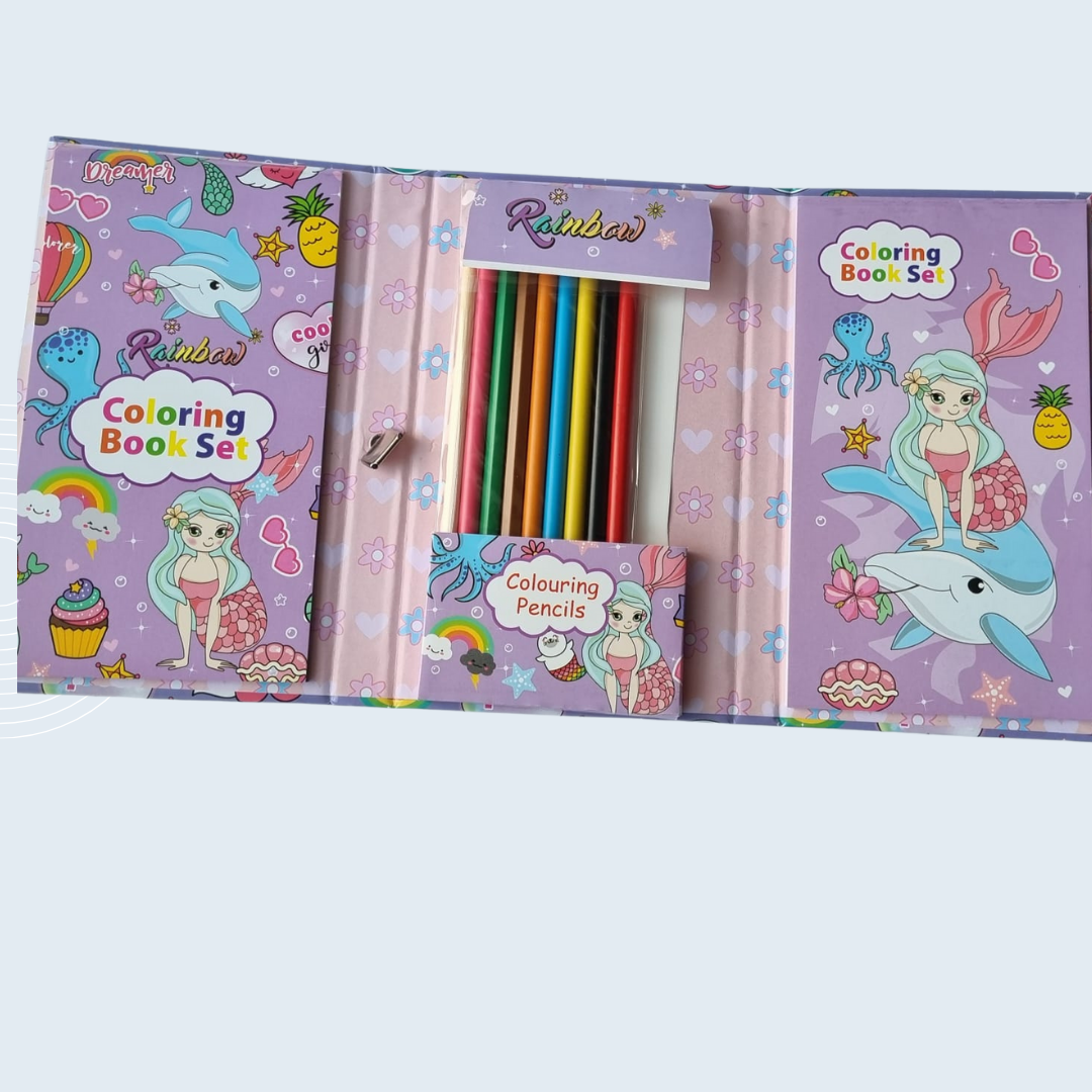 Colouring Book Gift Set