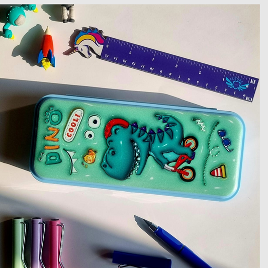 Dino Print  Pencil Box