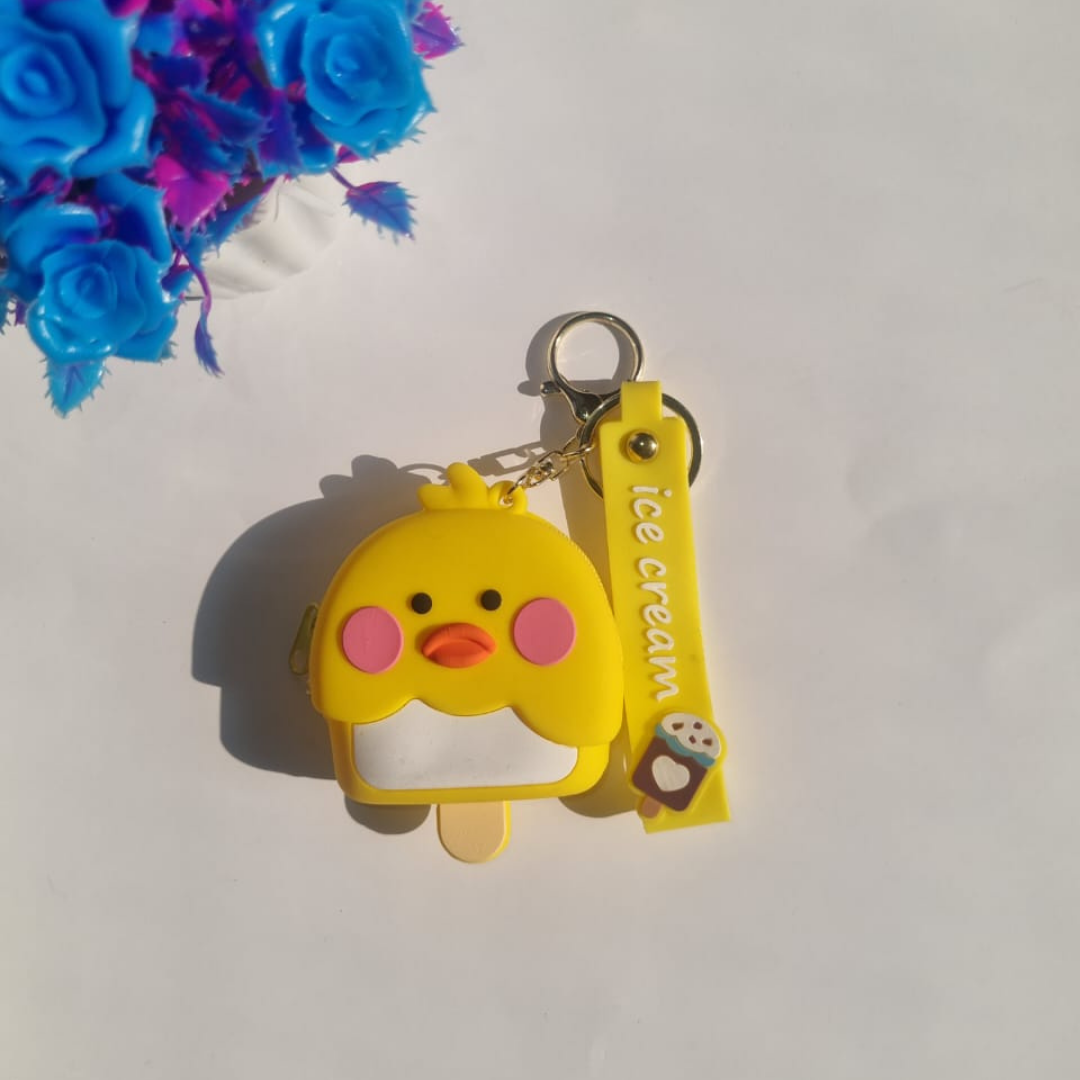 Duck Coin Pouch Keychain