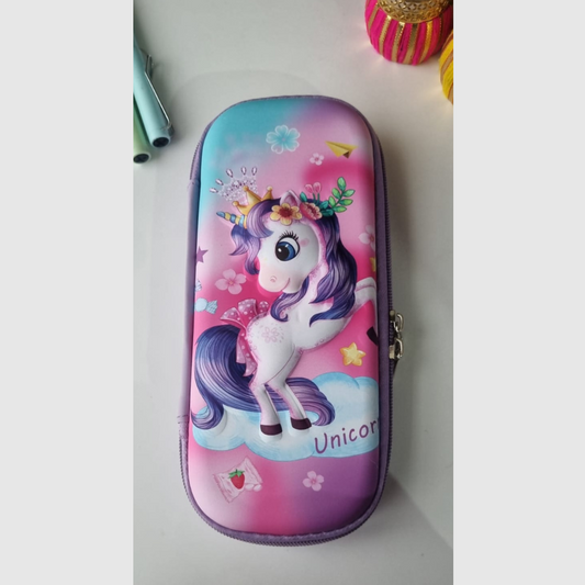 Fairy Unicorn 3D Pencil Case