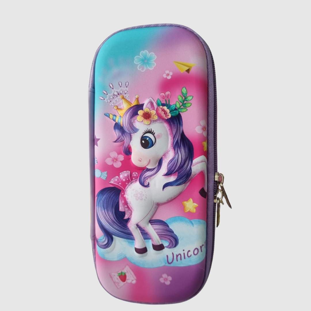 Fairy Unicorn 3D Pencil Case
