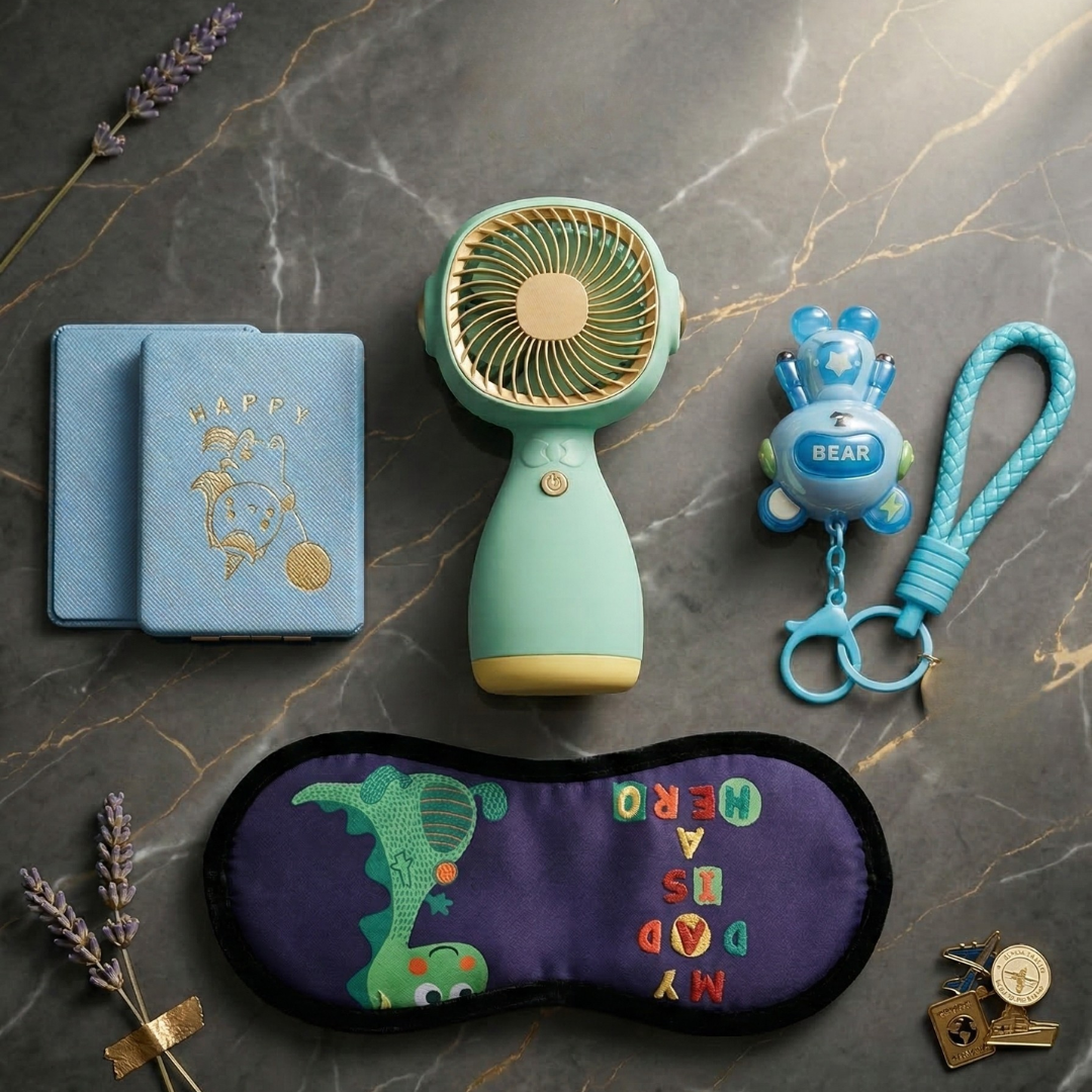 Kids Comfort Travel Combo Kit (4-in-1 Set)