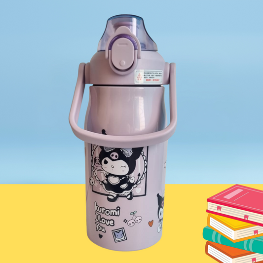 Kuromi Print Insulated  Bottle (1000ml)
