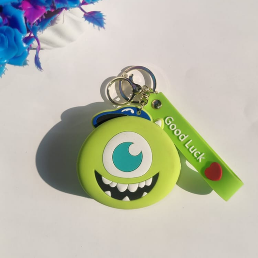 Monster Coin Pouch Keychain