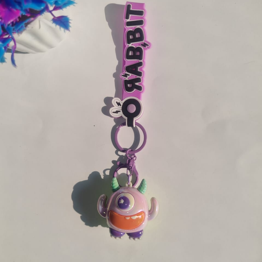 Rabbit UV Keychain