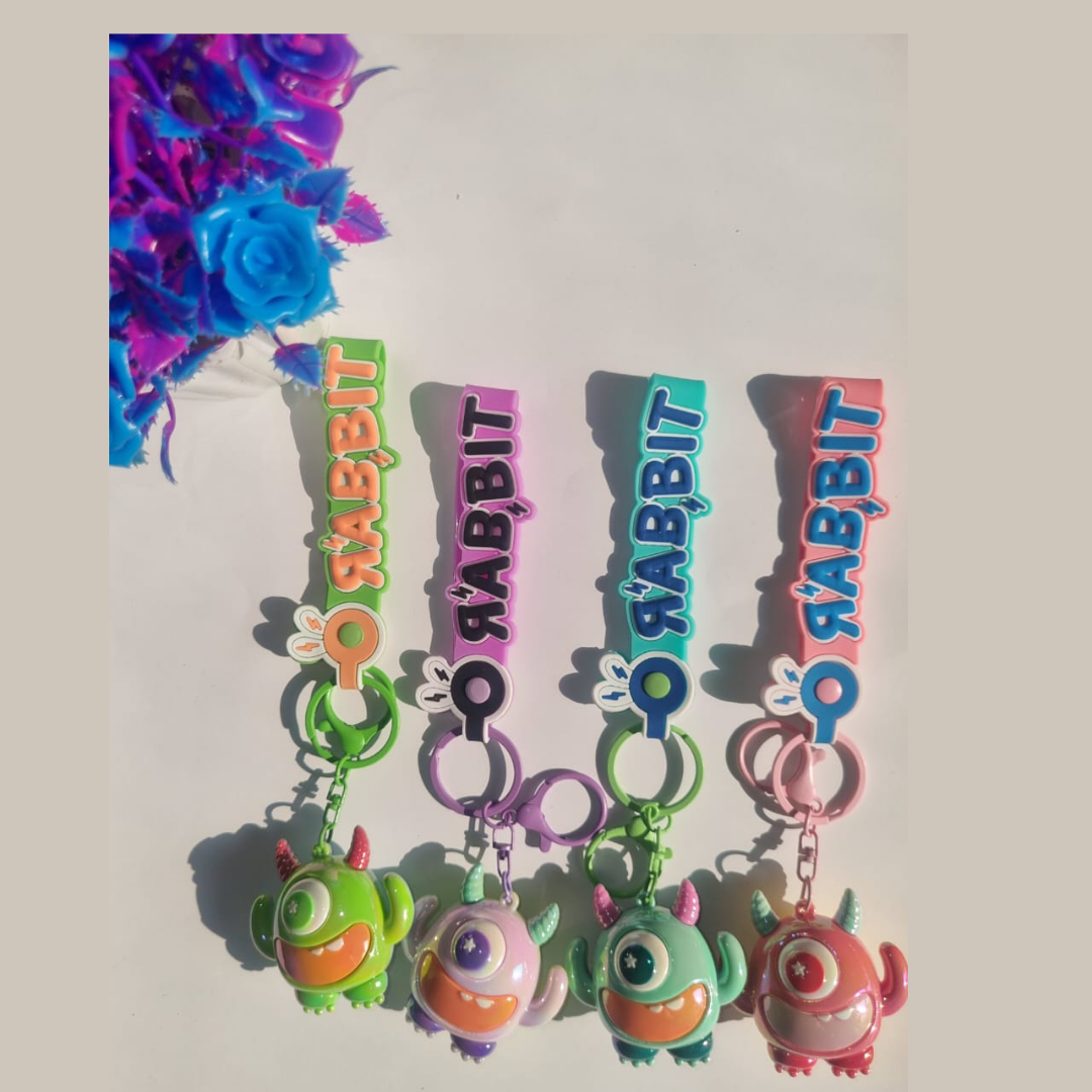 Rabbit UV Keychain