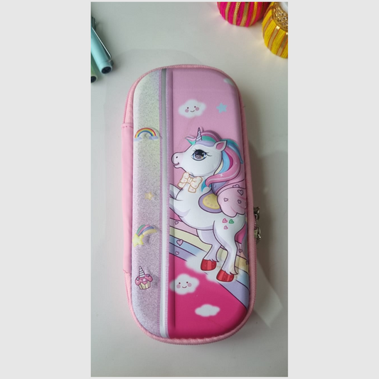 Rainbow unicorn  3D Pencil Case