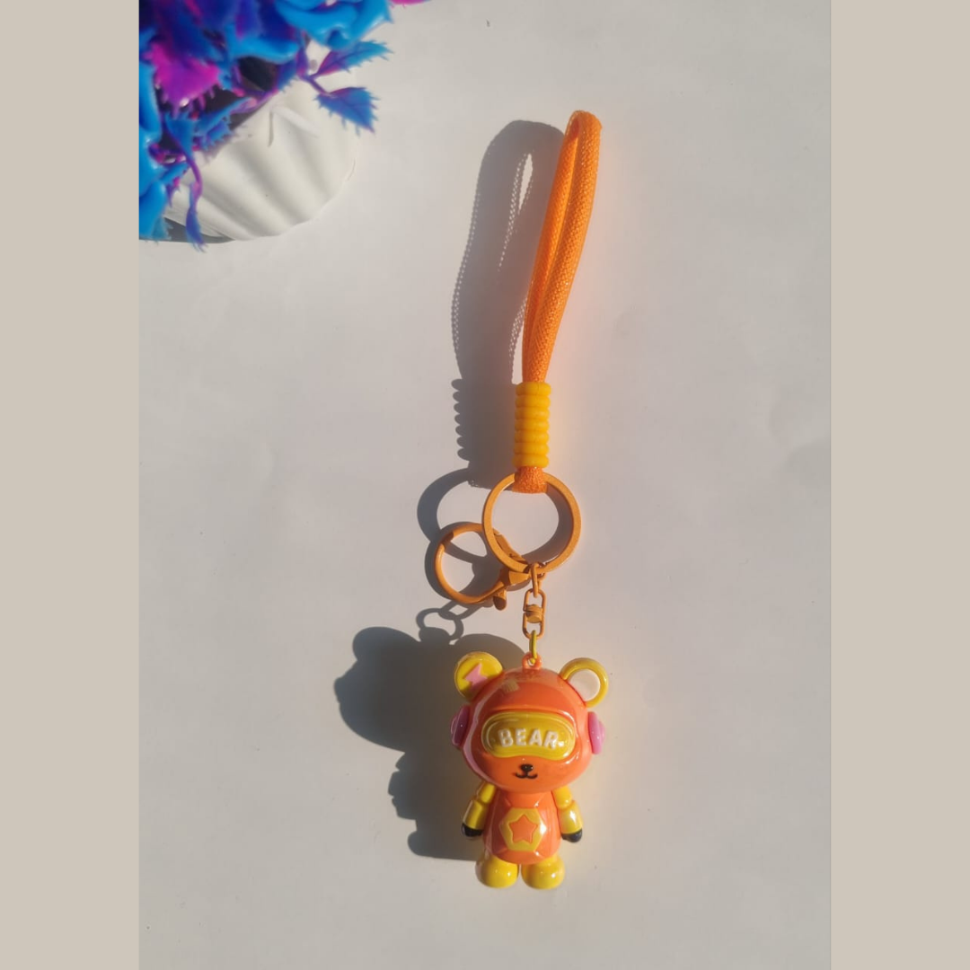 Bear UV Keychain Aqua