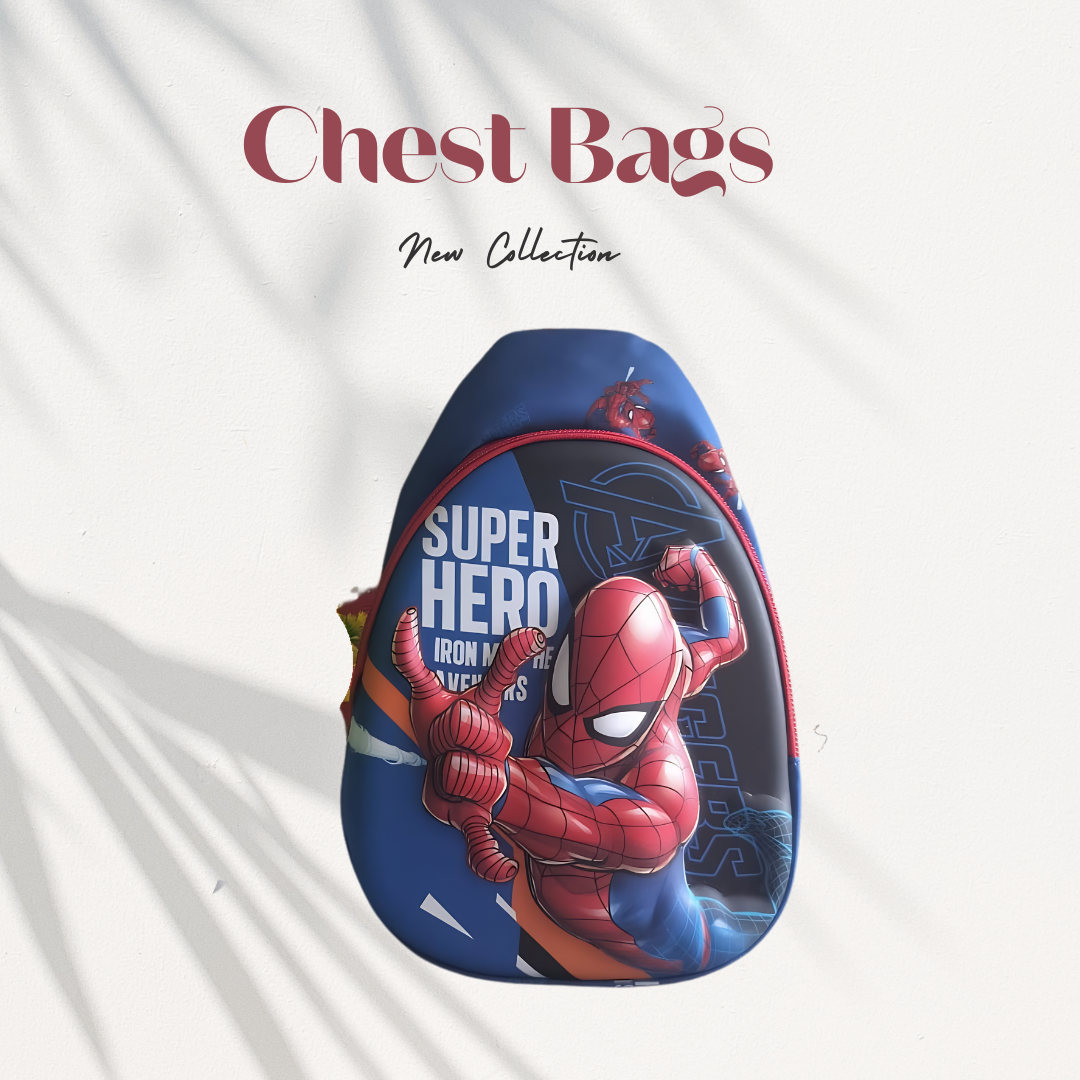 Kids Chest Sling Bag Cartoon Design
