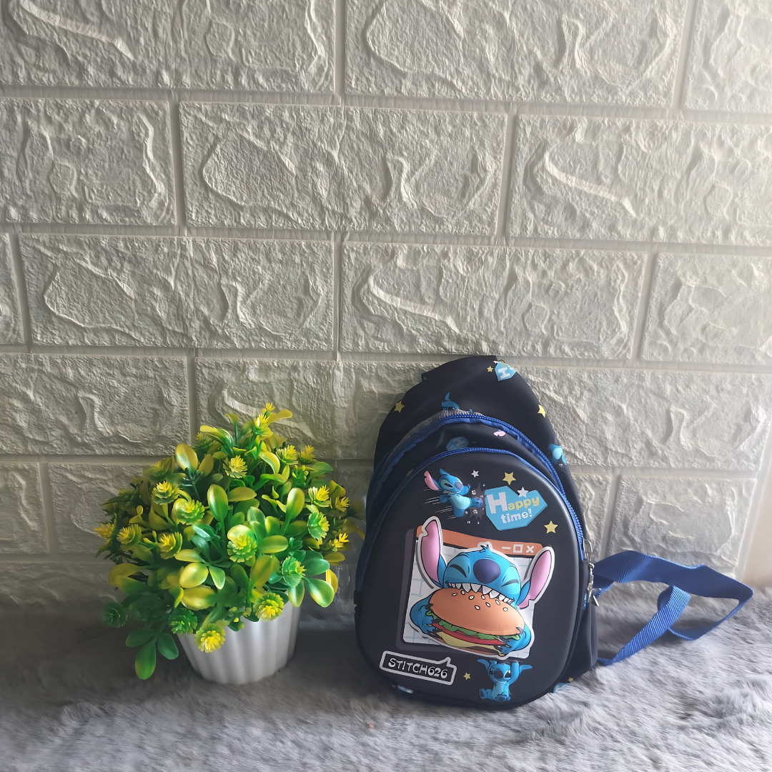 Kids Chest Sling Bag Cartoon Design
