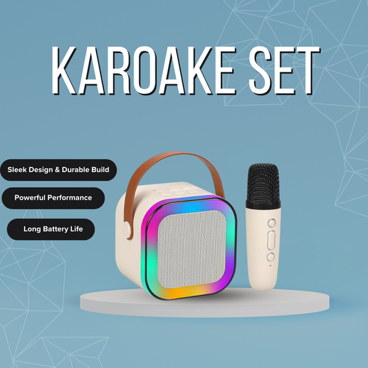 karoake set with bluetooth